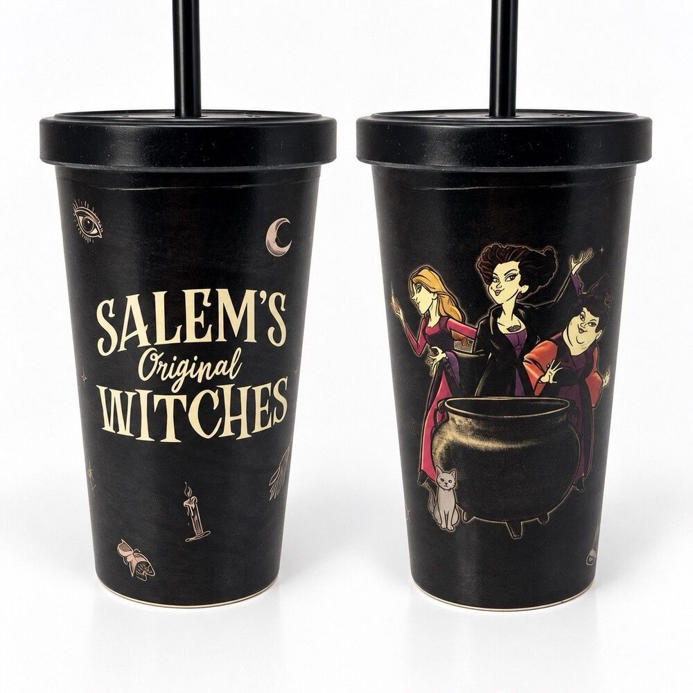 Sanderson Sisters Salems Original Witches Tumbler Bamboo Fiber Halloween Witch